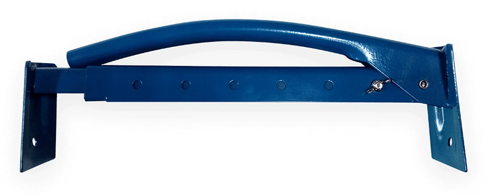 Brick tongs on a plain background