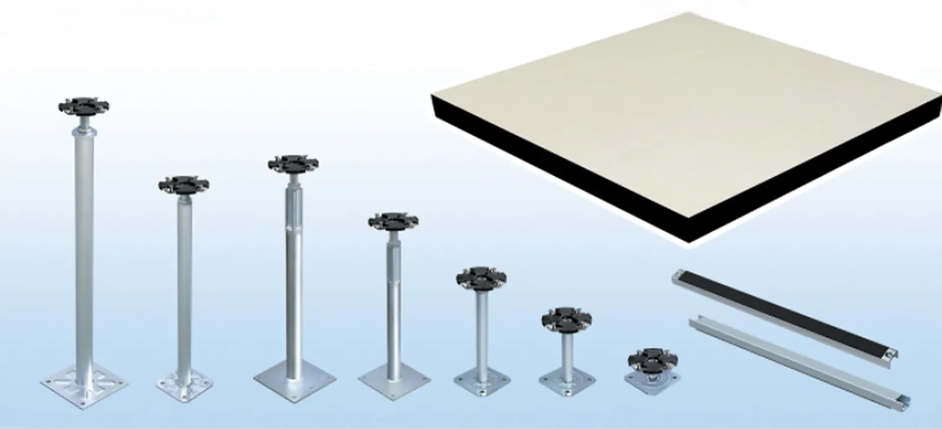 Calcium Sulphate Anti-Static Raised Floor on a plain background