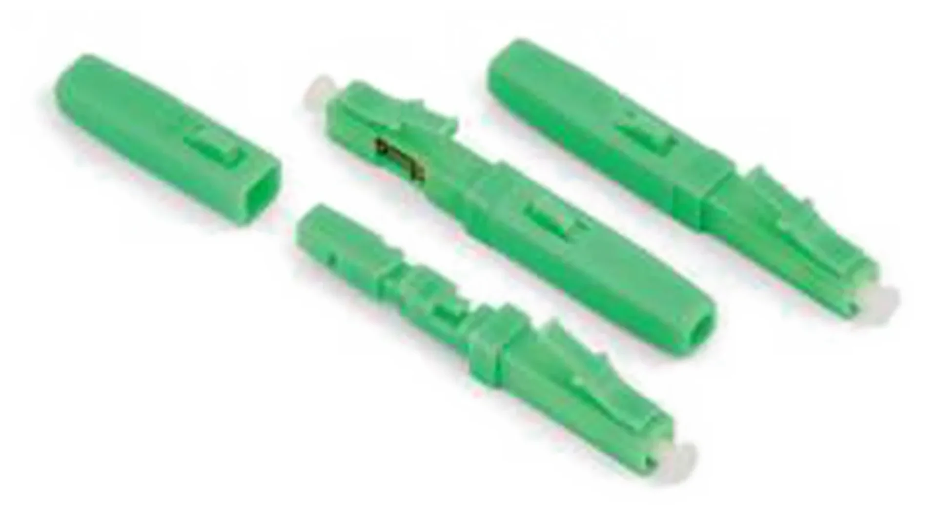 Field-assembly connector on a plain background