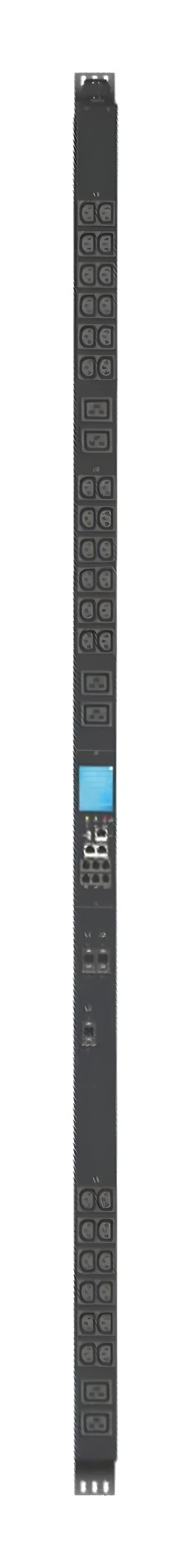 PDU 16A · 24 C13 locking + 6 C19 locking on a plain background