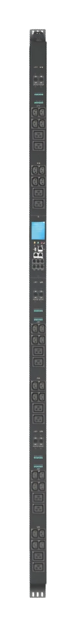 PDU 32A · 24 C13 + 12 C19 · switched on a plain background