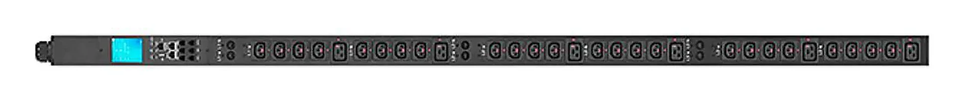 PDU 1U · 3-phase 380-415 V on a plain background