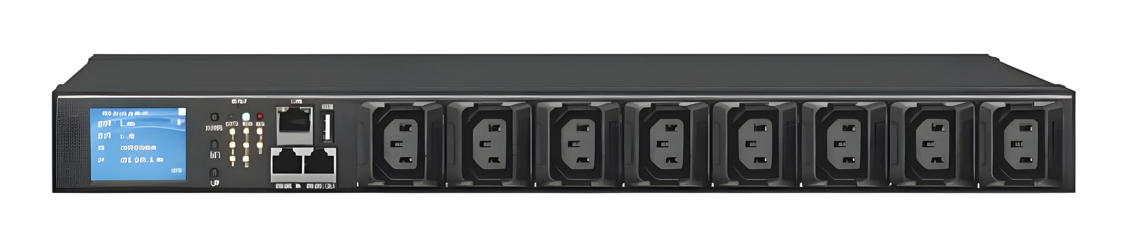 PDU 1U · 8 C13 on a plain background