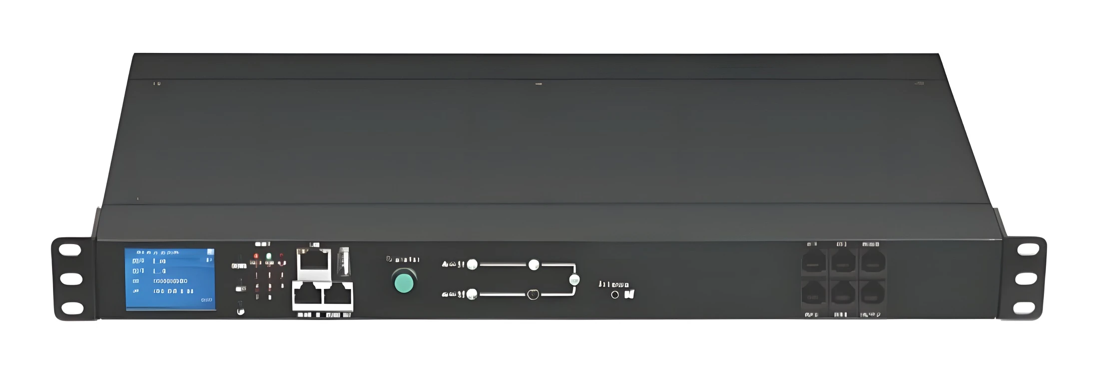 PDU 1U · static transfer switch on a plain background